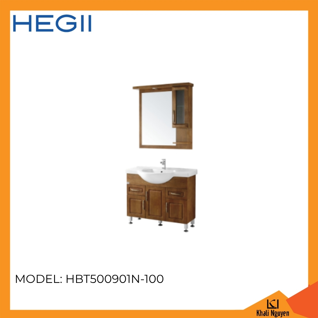 Bộ tủ chậu HEGII HBT500901N-100