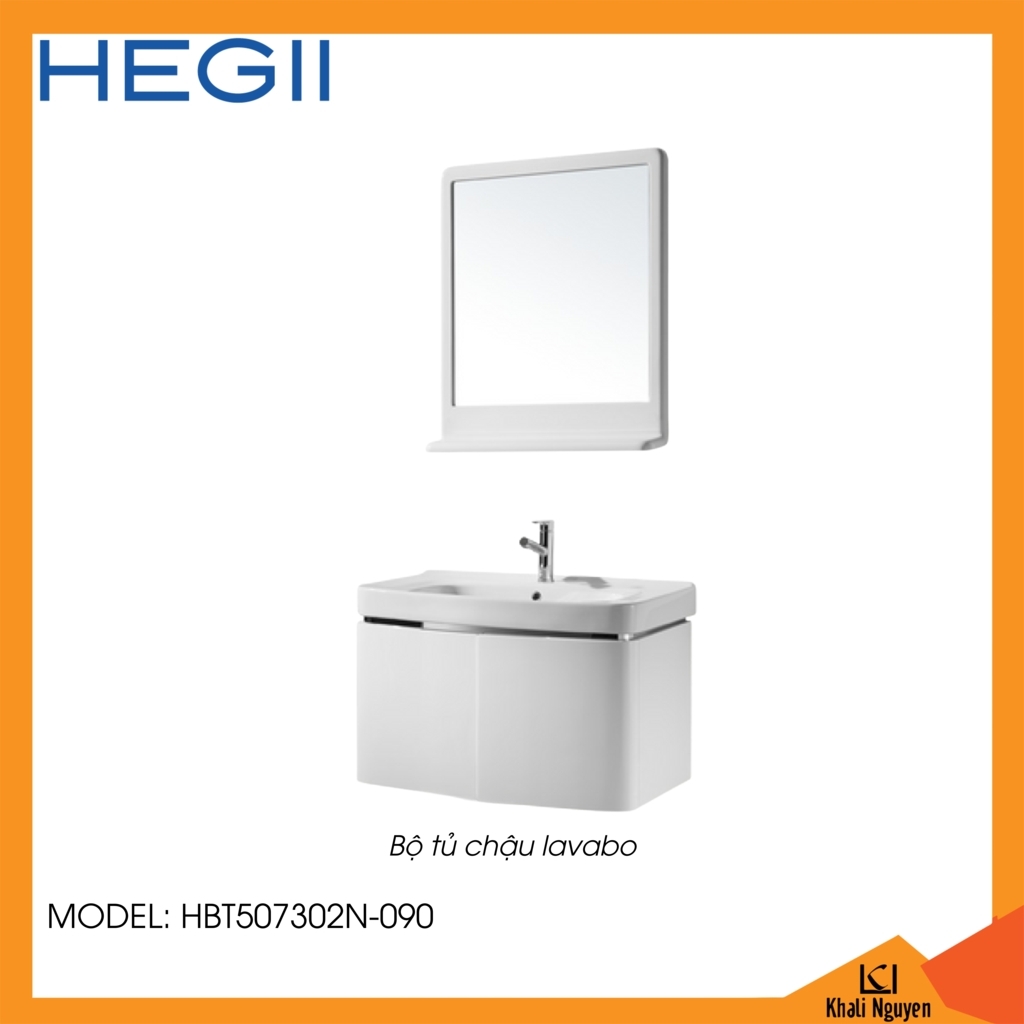 Bộ tủ chậu lavabo Hegii HBT507302N-090