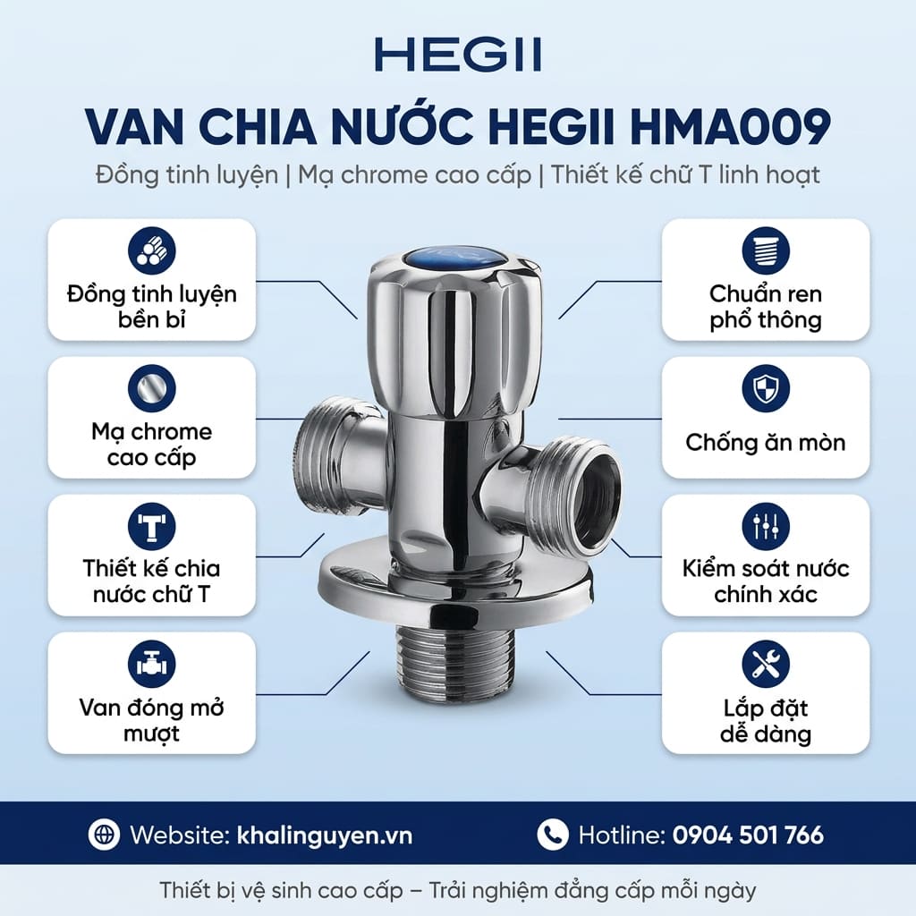 Thông tin van T HEGII HMA009