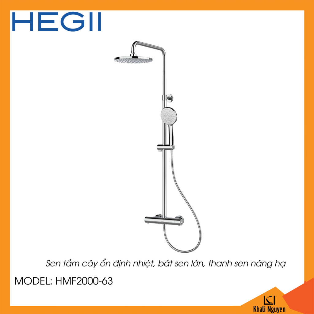 Sen tắm cây ổn định nhiệt Hegii HMF2000-63