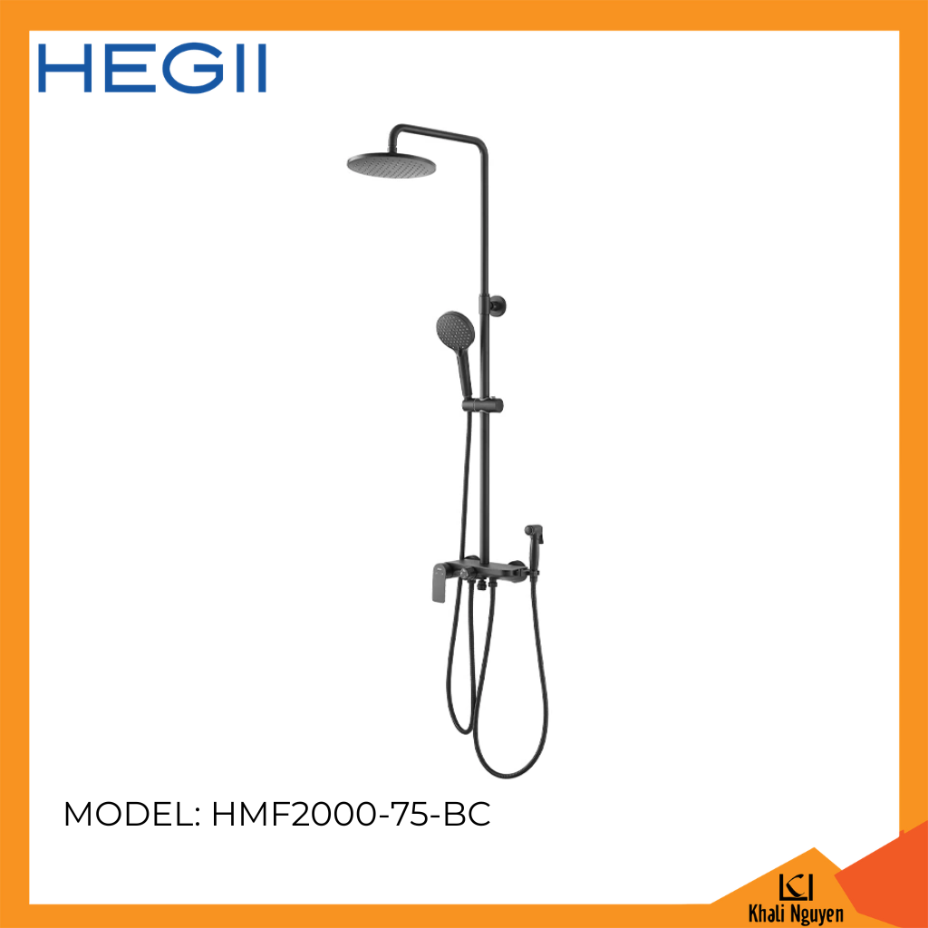 Bộ sen tắm HEGII HMF2000-75-BC