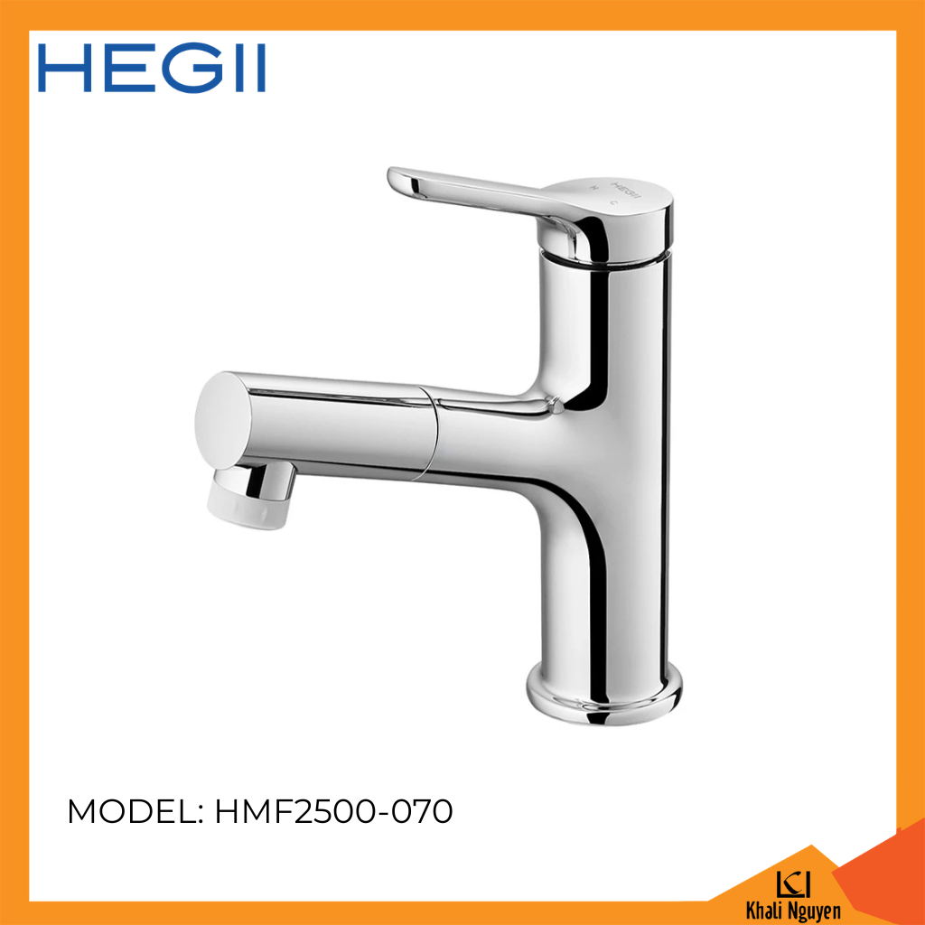 Vòi Lavabo dây rút HEGII HMF2500-070