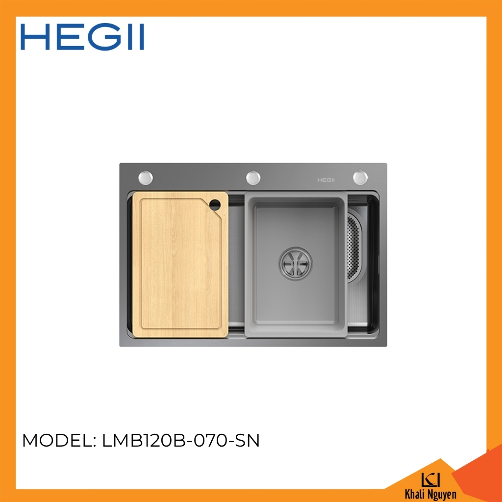Chậu rửa bát HEGII LMB120B-070-SN 