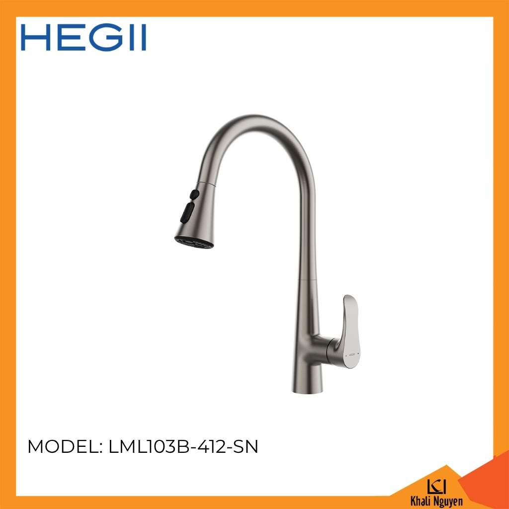 Vòi bếp HEGII LML103B-412-SN