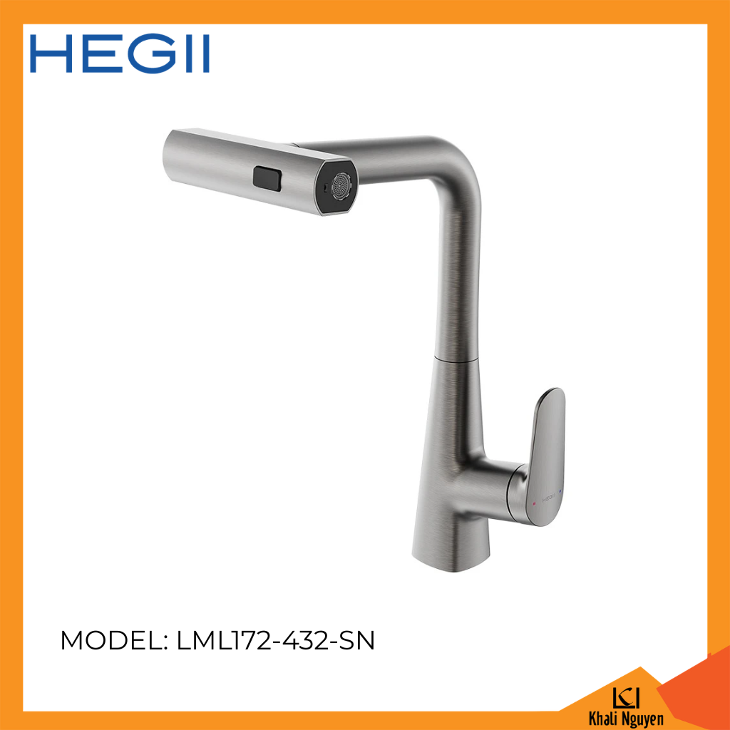 Vòi rửa bát HEGII LML172-432-SN