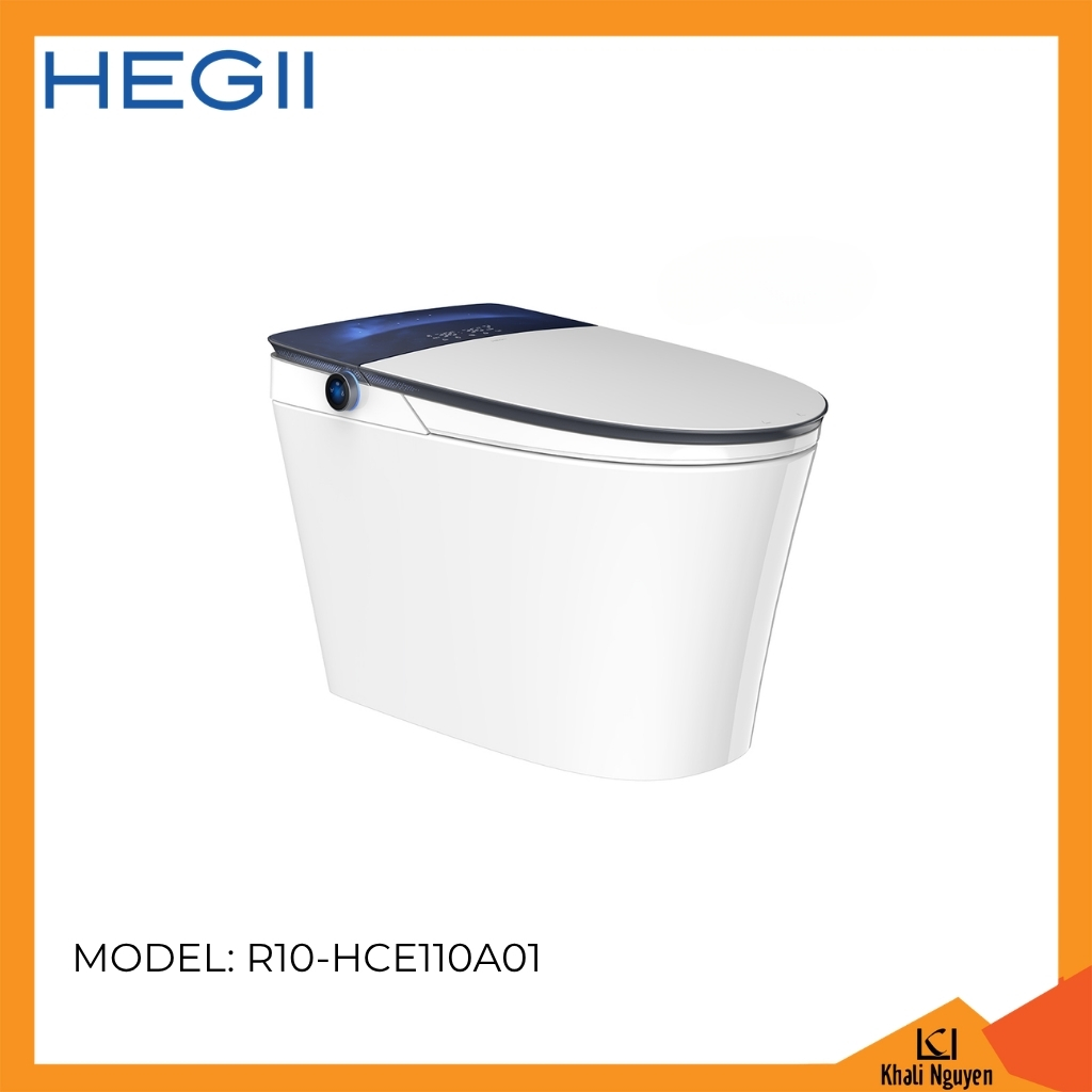 Bồn cầu thông minh HEGII R10-HCE110A01 | Công nghệ dẫn hướng AI 3D rửa chính xác cho mọi tư thế | Xả siêu êm