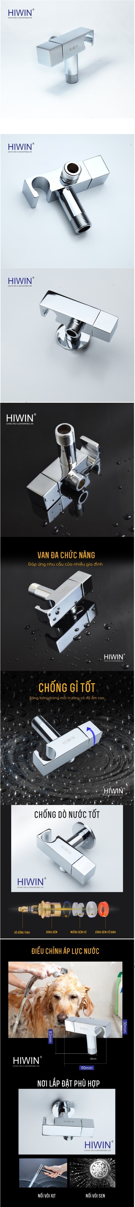 Thông Tin Van Góc Giảm Áp Hiwin JF-508