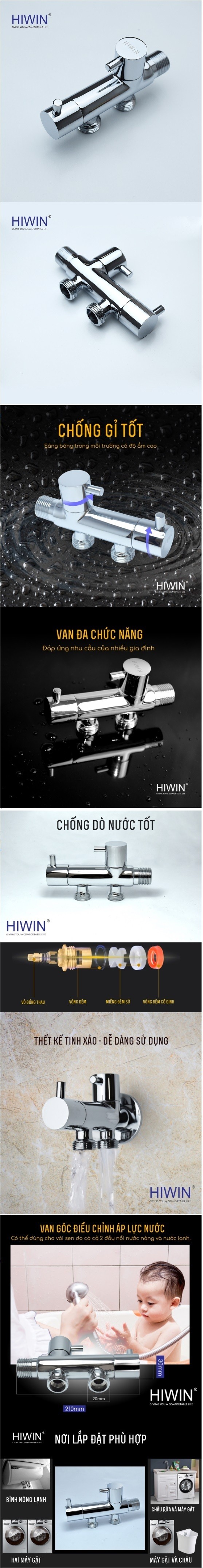 Thông TIn Van Góc Giảm Áp Hiwin JF-115