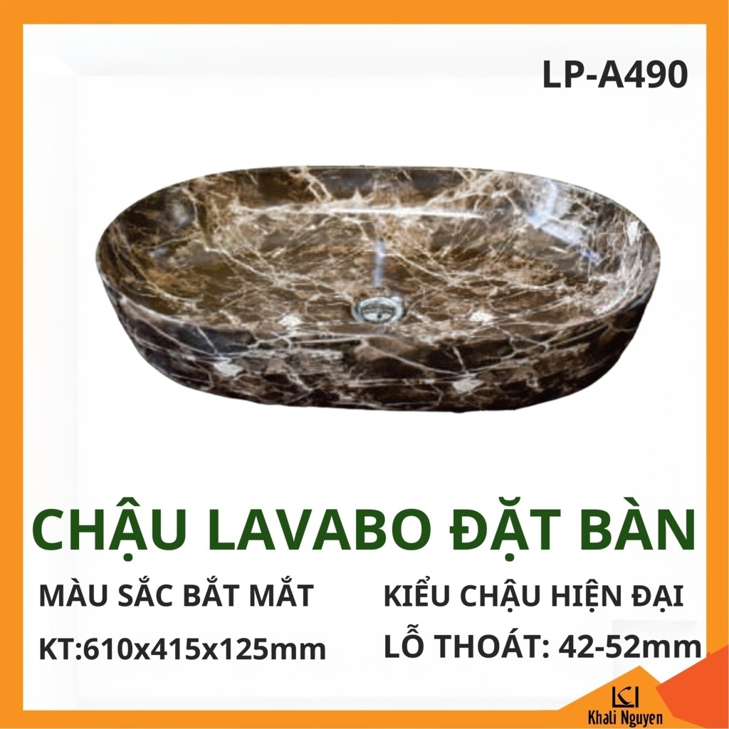 Chậu Lavabo Nghệ Thuật Hiwin LP-A490