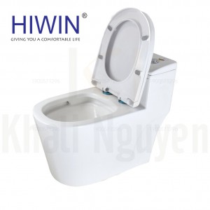 Bồn cầu một khối Hiwin MT-2016 nắp PP hình 1