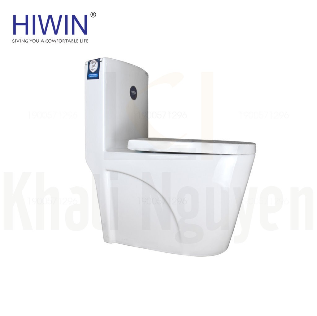 Bồn cầu một khối Hiwin MT-2060 Nắp UF