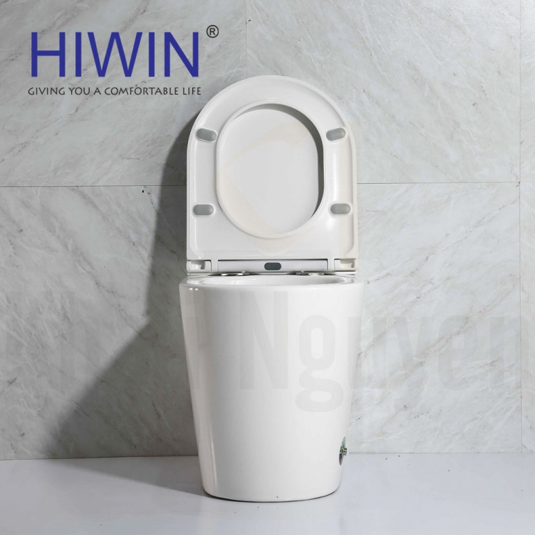 Bồn cầu một khối Hiwin MT-6040 không két nước hình 3