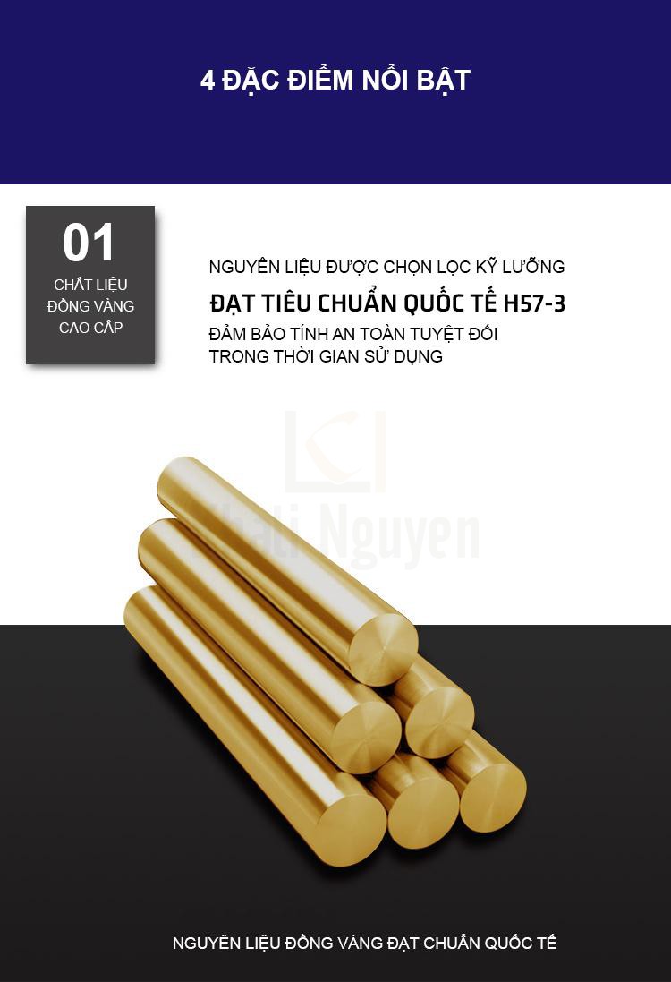 Ga Thoát Sàn Hiwin FD-1901 Mạ Đồng - Hình 4