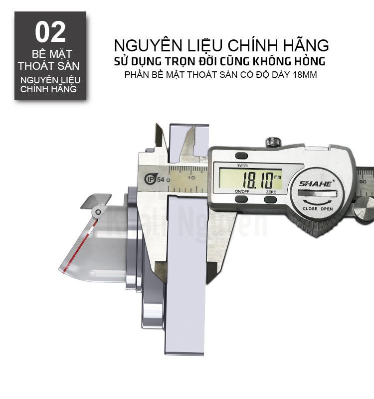 Ga Thoát Sàn Hiwin FD-1901 Mạ Đồng - Hình 5