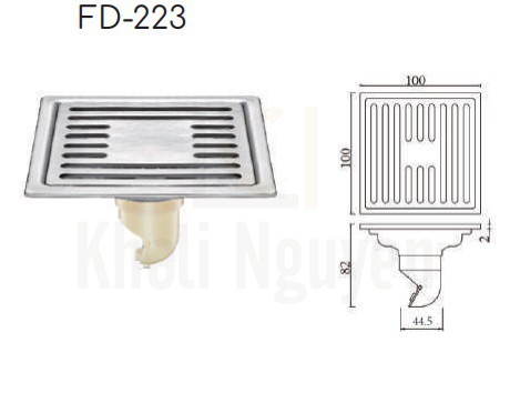 Ga Thoát Sàn Hiwin FD-223 Thoát Sàn Đối Trọng