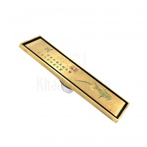 Thoát Sàn Ngăn Mùi Đồng Mạ Vàng Hiwin FD-4832 - HÌnh 2