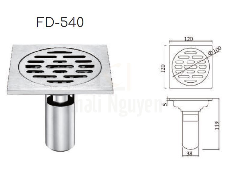 Ga Thoát Sàn Hiwin FD-504