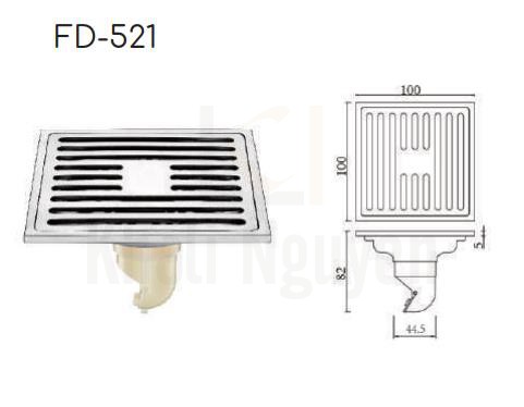 Ga Thoát Sàn Hiwin FD-521 Thoát Sàn Đối Trọng