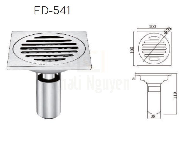 Ga Thoát Sàn Hiwin FD-541