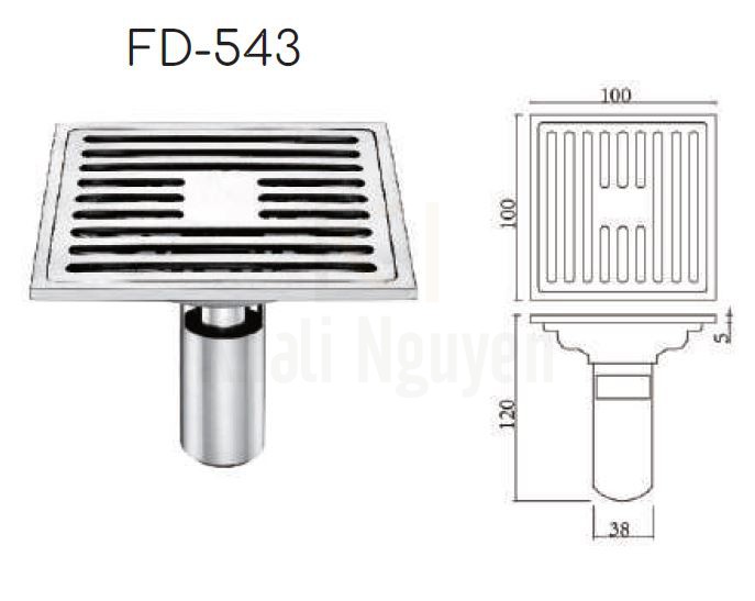 Ga Thoát Sàn Hiwin FD-543