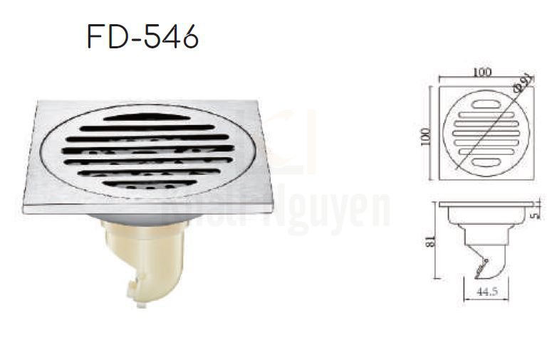 Ga Thoát Sàn Hiwin FD-546