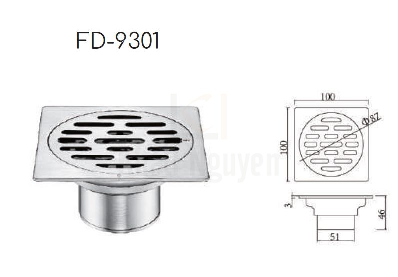 Ga Thoát Sàn Hiwin FD-9301