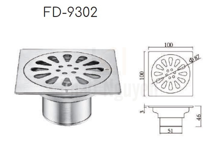 Ga Thoát Sàn Hiwin FD-9302