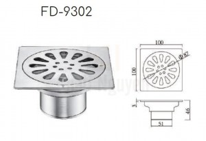 Ga Thoát Sàn Hiwin FD-9302