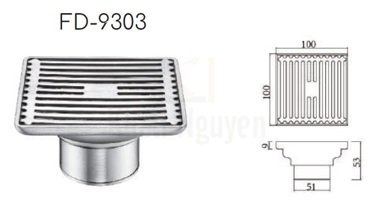 Ga Thoát Sàn Hiwin FD-9303