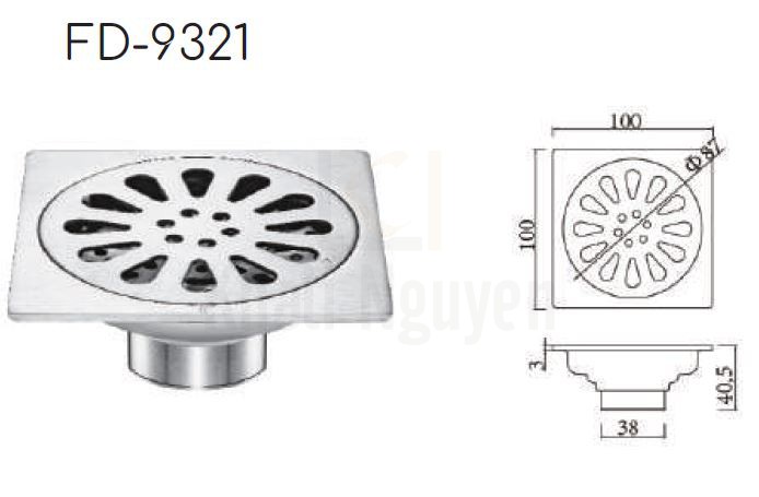 Ga Thoát Sàn Hiwin FD-9321