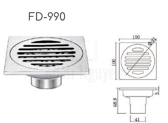 Ga Thoát Sàn Hiwin FD-543