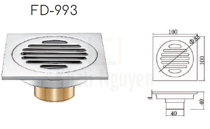 Ga Thoát Sàn Hiwin FD-993