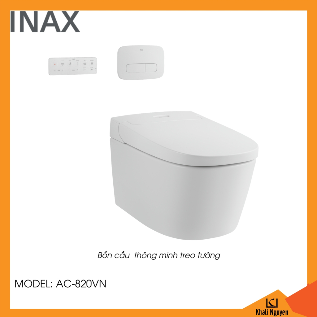 Bồn cầu treo tường thông minh Inax AC-820VN Saras