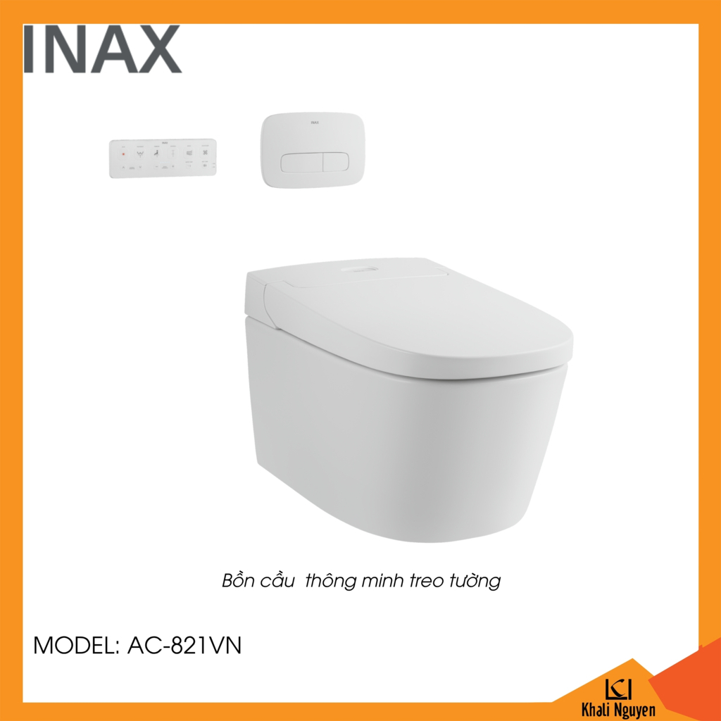 Bồn cầu treo tường thông minh Inax AC-821VN