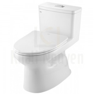 Bồn Cầu 1 Khối INAX AC-969VN-2 Aqua Ceramic Nắp CF-600VS