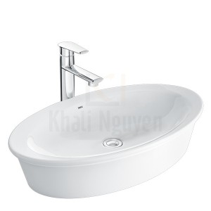 Chậu Rửa Lavabo Inax AL-300V Đặt Bàn Aqua Ceramic