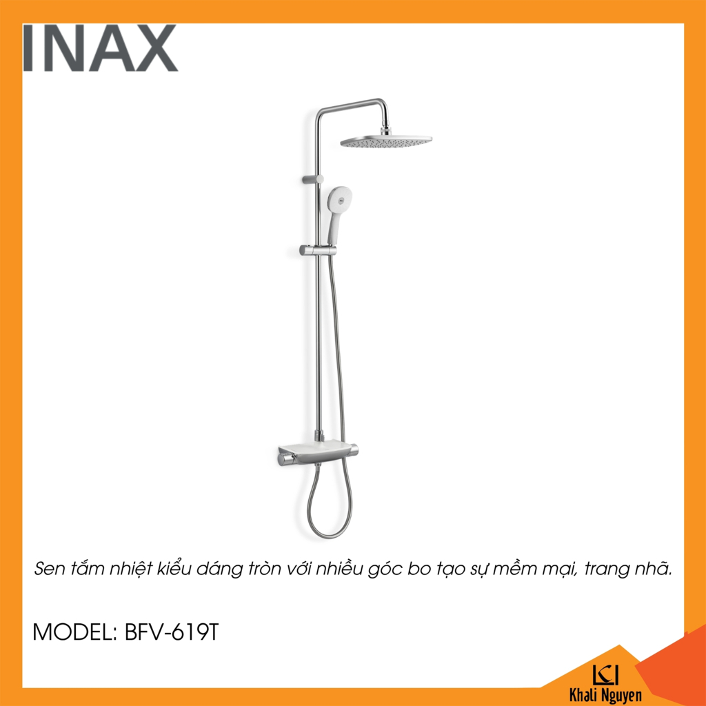 Sen tắm cây nhiệt độ Inax BFV-619T