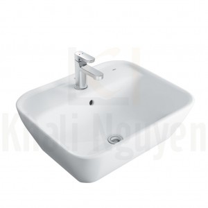 Chậu Rửa Lavabo Inax L-296V (AL-296V) Đặt Bàn Chữ Nhật