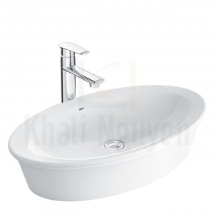 Chậu Rửa Lavabo Inax L-300V  Đặt Bàn Hình Oval