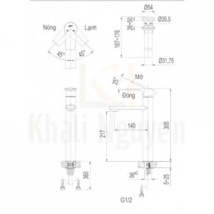 Bản vẽ kỹ thuật Inax LFV-7100SH