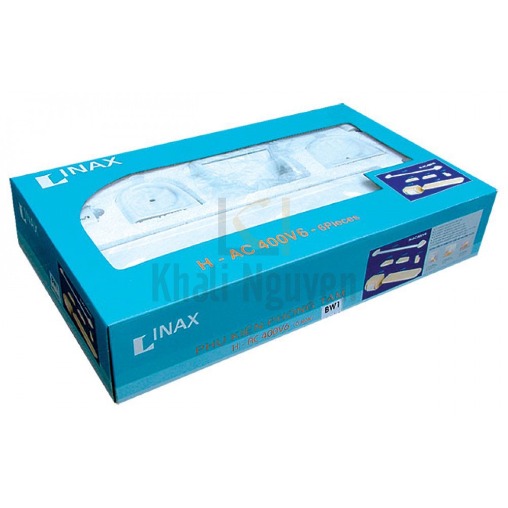 Bộ Phụ Kiện Phòng Tắm 6 Món Inax H-AC400V6 Bằng Sứ