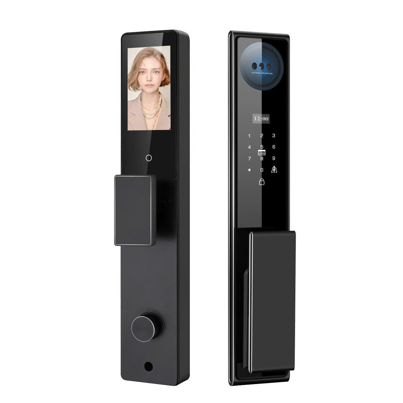 Khóa vân tay nhận diện khuân mặt 3D S-06
