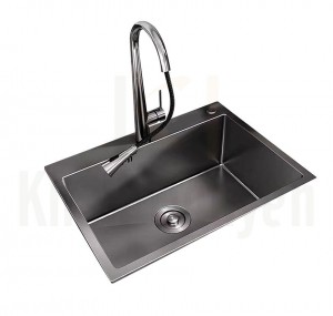 Chậu rửa bát handmade đúc phủ Nano cao cấp Kagol HND6045