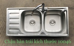 Chậu rửa bát handmade dập phủ Nano cao cấp Kagol P10046-BT