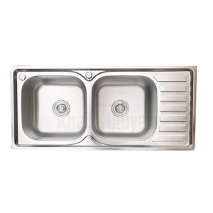 Chậu rửa bát handmade dập phủ Nano cao cấp Kagol P10046B