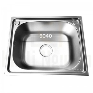 Chậu rửa bát handmade dập phủ Nano cao cấp Kagol P5040