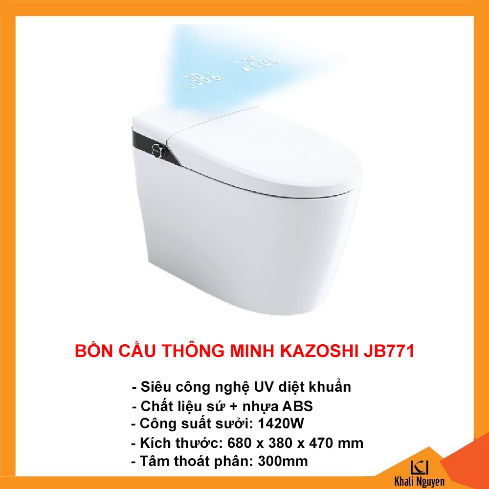 Bồn Cầu Thông Minh Kazoshi JB771