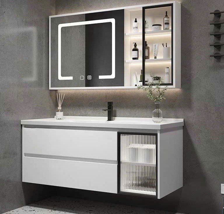 Bộ tủ chậu lavabo 091-TCPVC862