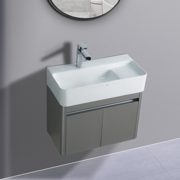 Bộ tủ chậu lavabo EC105-XAM-GHI - Hình 3