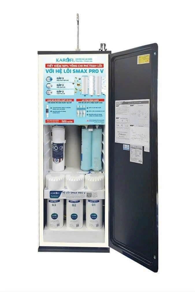 Bên trong máy lọc nước Karofi KAQ-D36